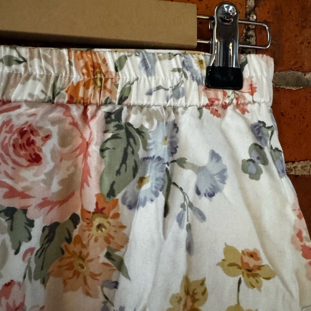 Vintage Floral Print Women's Skirt - Picture 7 of 9